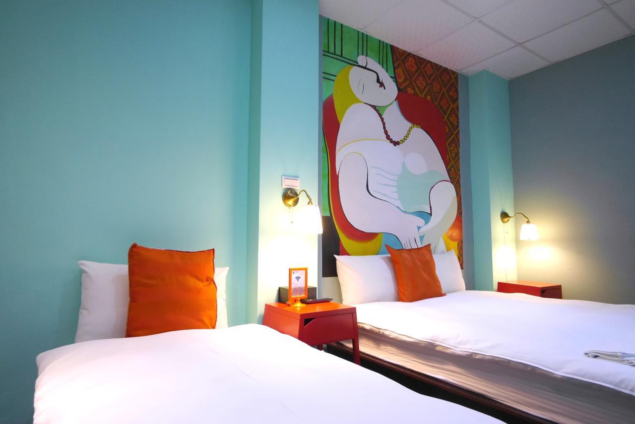Luca Hotel Taichung Buitenkant foto