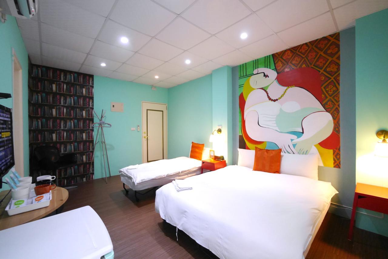 Luca Hotel Taichung Buitenkant foto